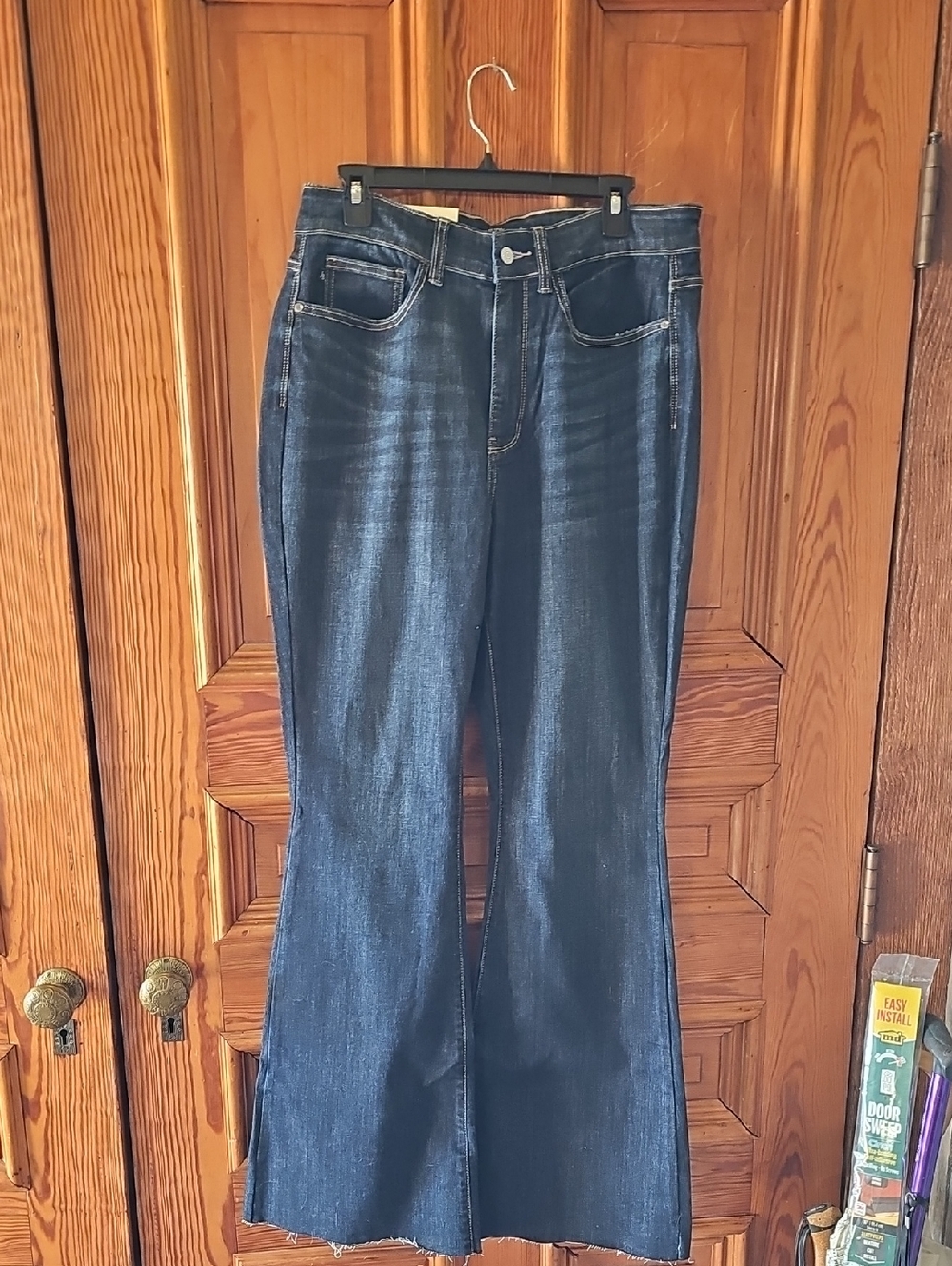 Judy Blue Dark Blue Flare Jeans